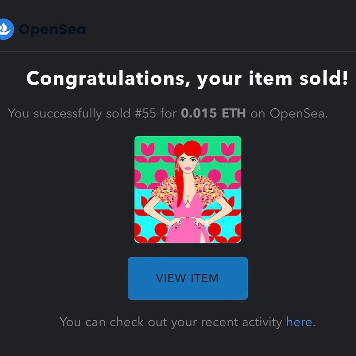 lovecarolineart's tweet photo. #nftsale #nftsold #nftsales #openseasale #polygonsale #Crypto #womennnfts #nftwomen #FashionNFT #nftfashion
.
SOLD
#RedBetty #55 Lover
#DancerLoverSpy
Phase 2, just 2 #RedBetty’s left
.
Thank you @CryptGem
😁😁😁💖💖💖❤️❤️❤️
.
https://t.co/OT7qQFYBY3 https://t.co/YUof0wpN3t