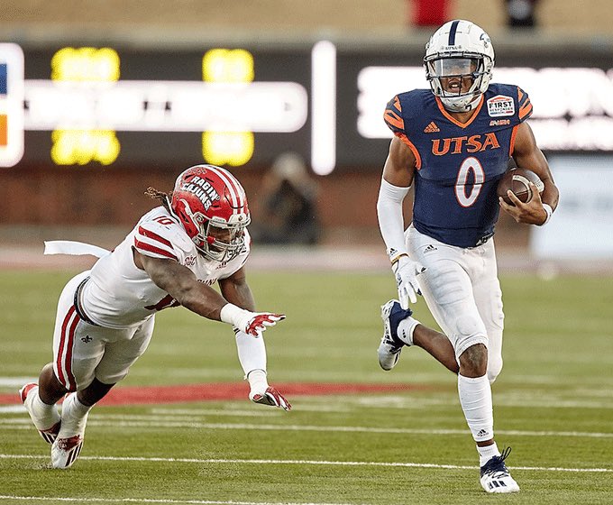 After an amazing conversation with <a href="/CoachWillStein/">Will Stein</a>, I am truly blessed and grateful to receive my second D1 Offer to the University of Texas at San Antonio!!! #birdsup🤙🏾 <a href="/CBruce_Sr/">C. Bruce</a> <a href="/BDammone/">Along The Wire</a> <a href="/CoachSeanDavis/">Sean Davis</a> <a href="/satxhsfb/">SATXHSFB</a> <a href="/CoachPhilyaw/">Raymond Philyaw</a> <a href="/EnoughCed/">Cedric Evans</a> <a href="/SaBrandeis/">Broncos Country 🐎</a> <a href="/CoachTraylor/">Jeff Traylor</a>