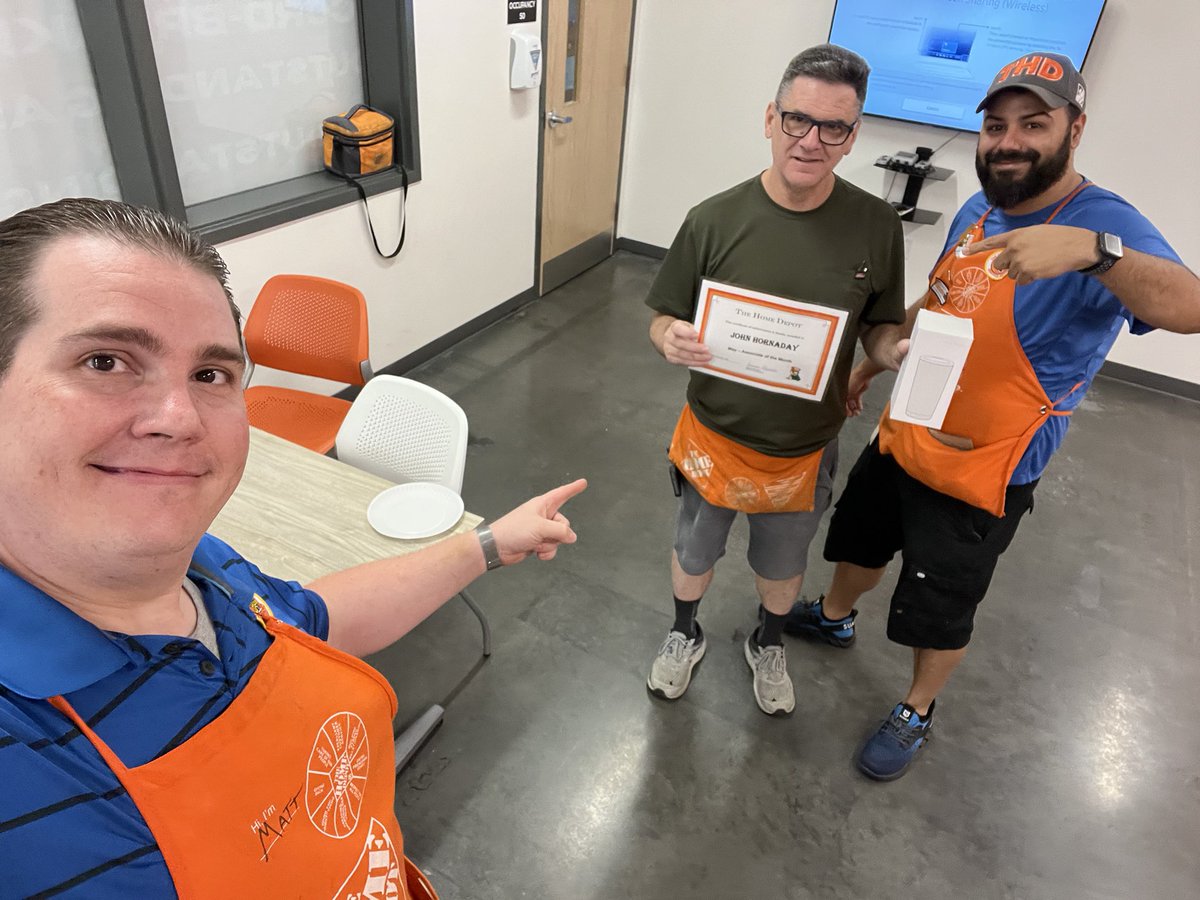 Recognizing John as our Associate of the Month! Way to go John and thank you for all your hard work!