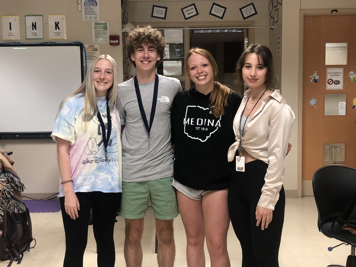 MrsMedlockMHS's tweet photo. Celebrating our 3rd year crew! I loved watching you guys grow over the past 3 years! I am so proud of you and you all have a special place in my heart 💚 Congratulations seniors!!! Juniors - you’re next! #PLTW #weRmedina #MCCCPLTW

PLTW is a collaboration between MCCC and MCS https://t.co/FEYGjf1YzC