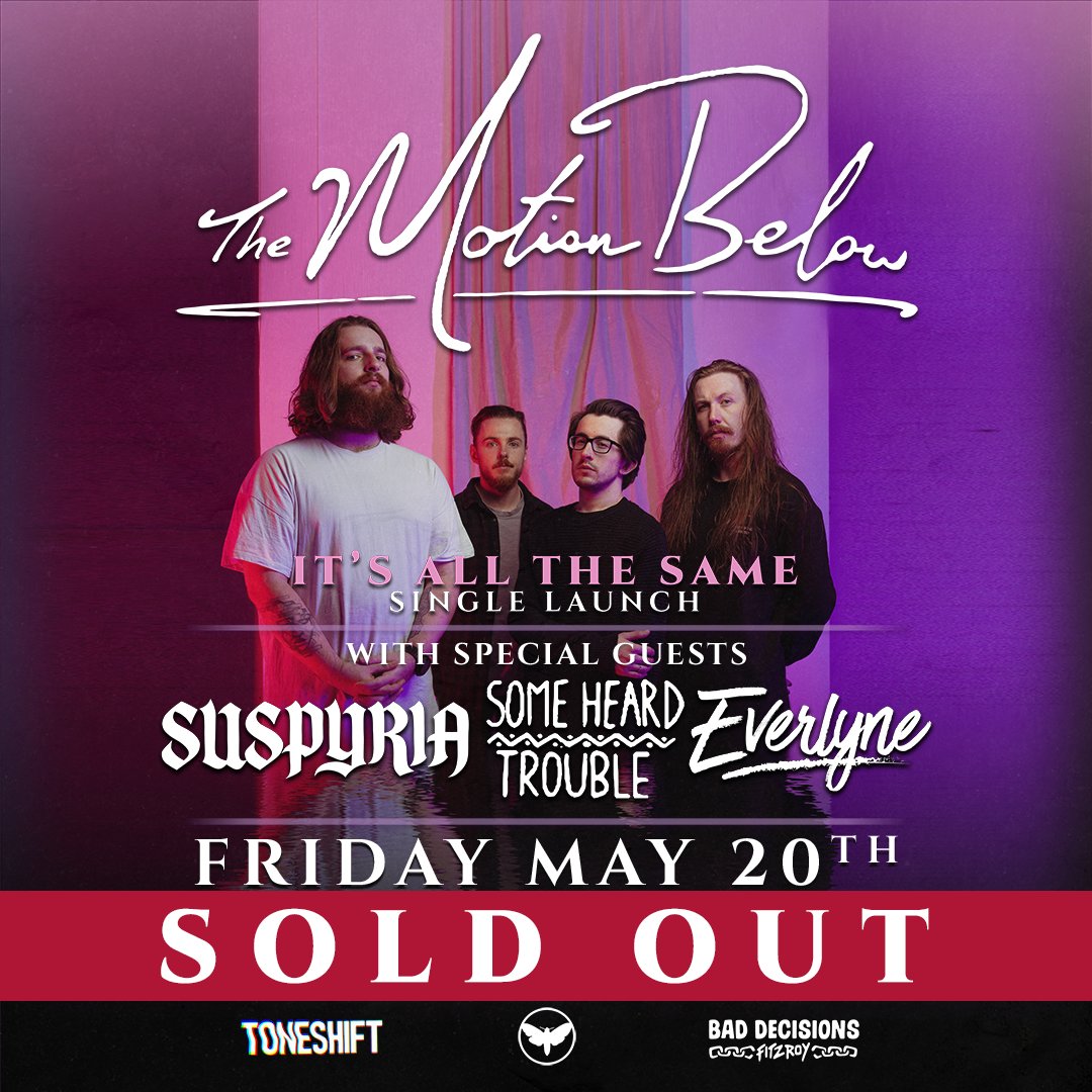 AND WE'RE SOLD OUT ❤ #soldout #newmusic #melbourne