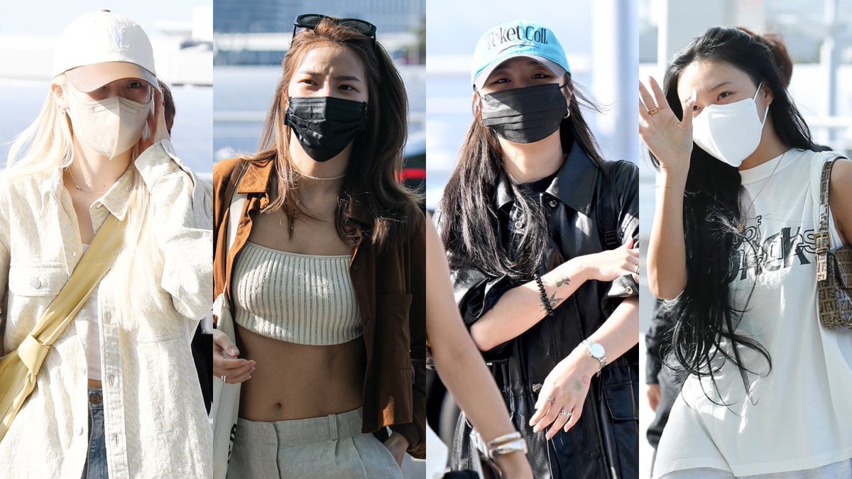 byuliljido's tweet photo. YALL THIS IS THE FIRST TIME IM WITNESSING OT4 AIRPORT FASHION IN REAL TIME 😭😭😭😭😭😭 https://t.co/5EAkDmccCX