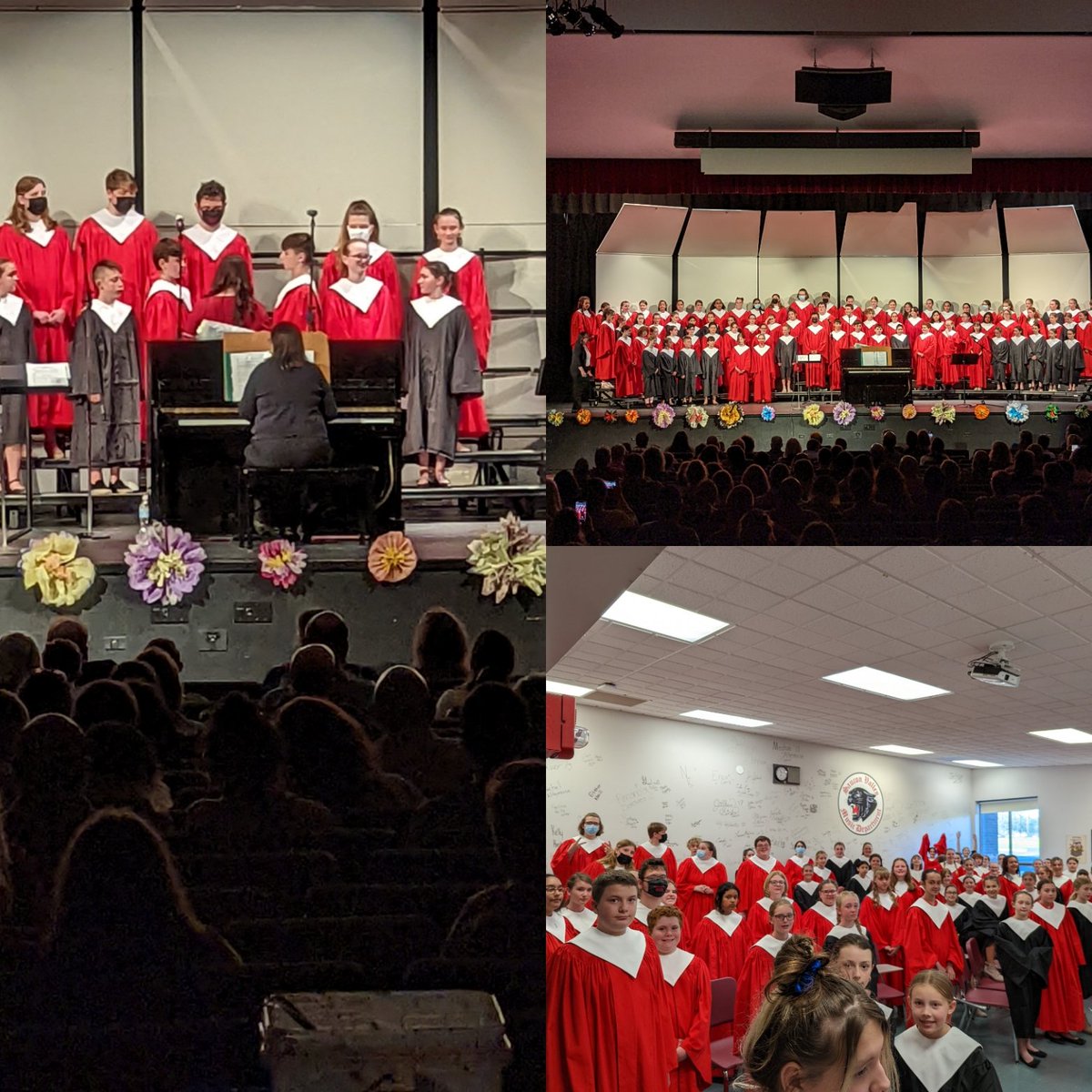 Angelic voices....a year of daily vocal practice led by Mrs. Sakasitz culminates with an amazing performance. BRAVO!