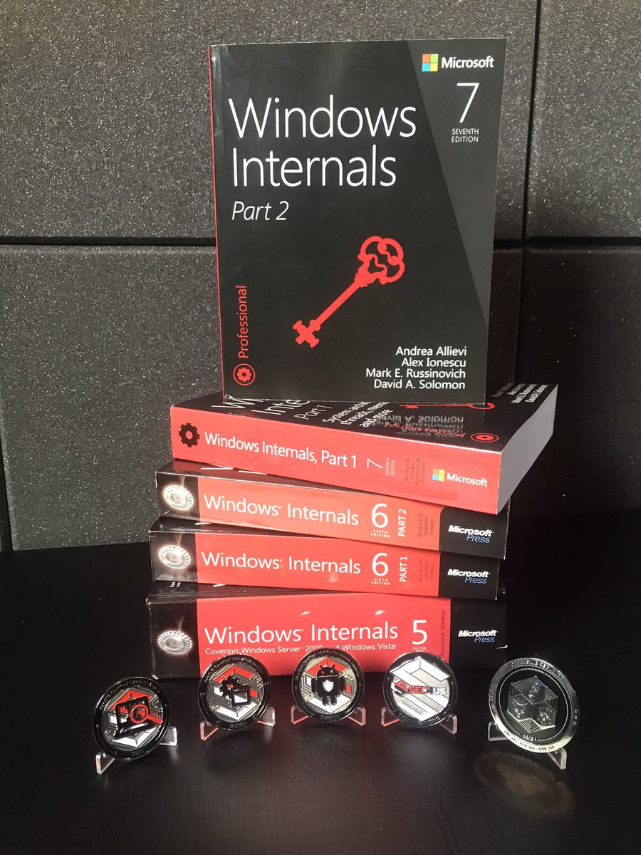 helvioju's tweet photo. Olha o que acabou de chegar! Livro “Windows Internals 7 edição, parte 2” para completar a biblioteca. E seguimos forte rumo ao OSEE na eterna busca pelo conhecimento.
#windowsinternals #osee #security #offensivesecuriry #sec4us #scfe #scmpa #scwap #certificacoes https://t.co/3QhnrwztSf