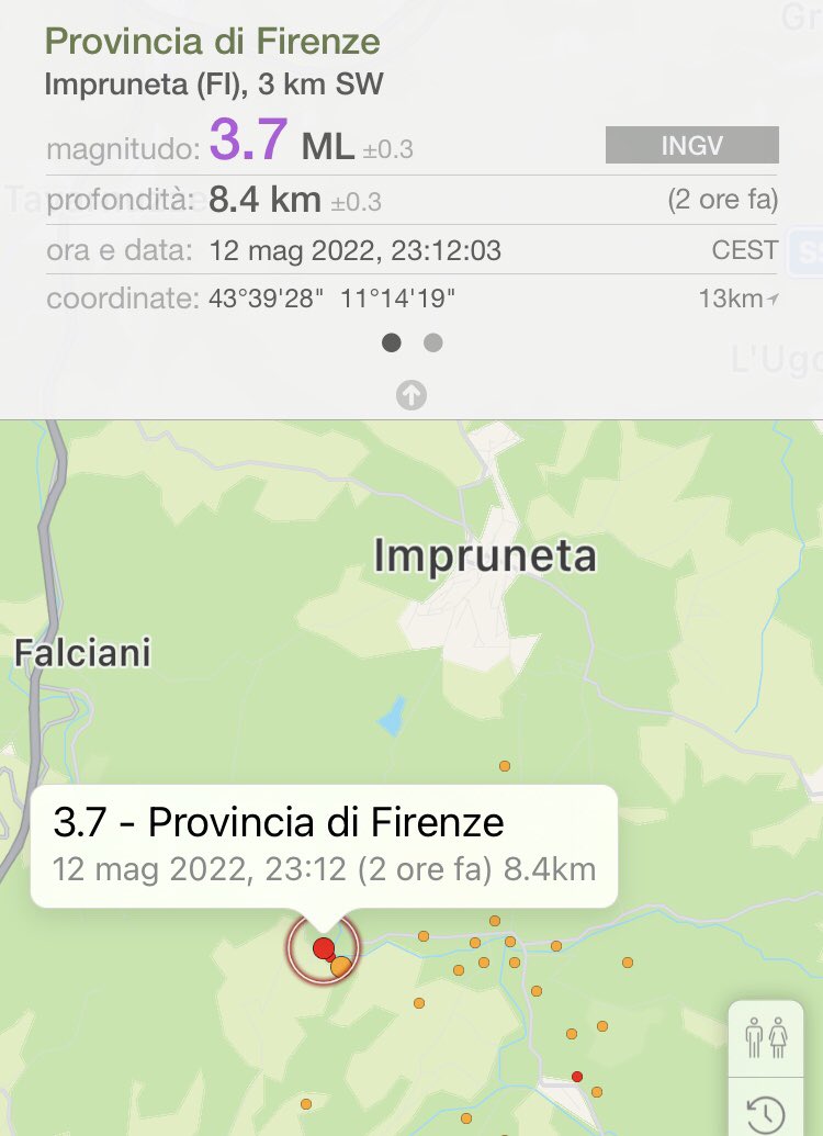 AGGIORNAMENTO SISMA
Ore 1,45
Carabinieri e Protezione Civile al momento non hanno riscontrato danni visibili o segnalazioni particolari.
È ovvio che lo stress si faccia sentire, ma cerchiamo tutti di mantenere la calma, senza farsi prendere dal panico (comprensibile sul momento)