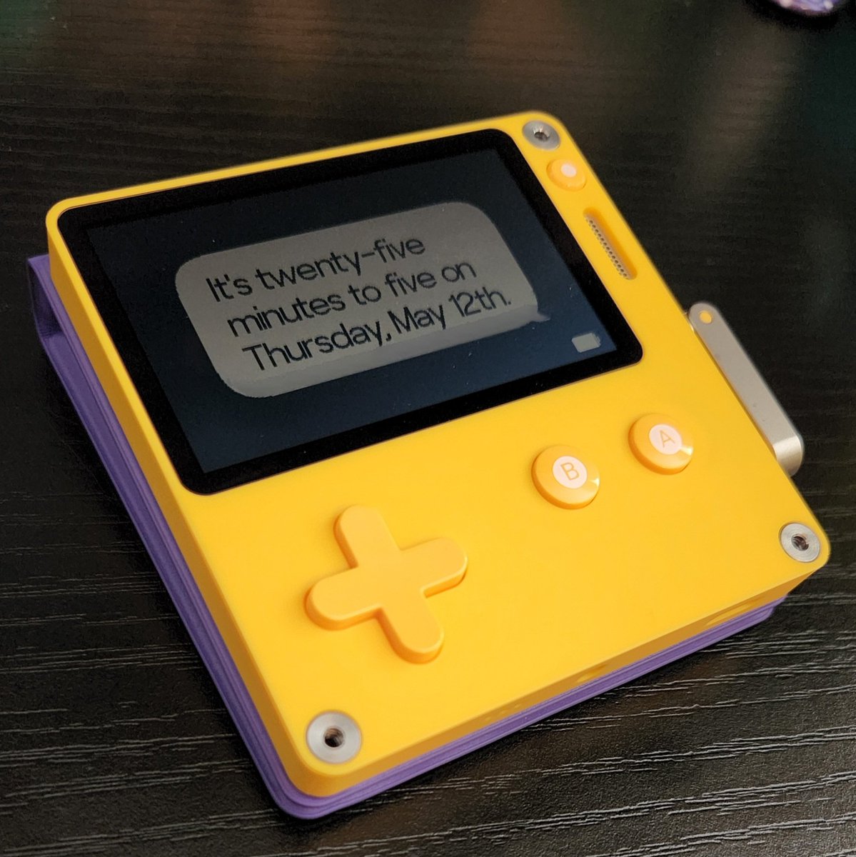 ChuPlusPlus's tweet image. My @playdate has arrived! 💛💜