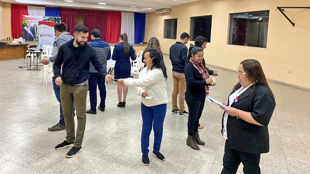 Sinafocal's tweet photo. 📸 | El @SINAFOCAL, a través del Registro de Institutos de Formación y Capacitación Laboral (#REIFOCAL) viene desarrollando el curso de ‘Itinerario Formativo del Instructor, Nivel 3’ que se imparte en la ciudad de Villarrica, departamento de Guairá. https://t.co/yzRh7SH93l