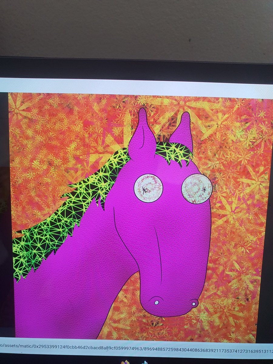 KenAdamsNfT_s's tweet photo. Y love Horse and you??
#NFTCommunity #NFTs https://t.co/MKoYCiEDtC