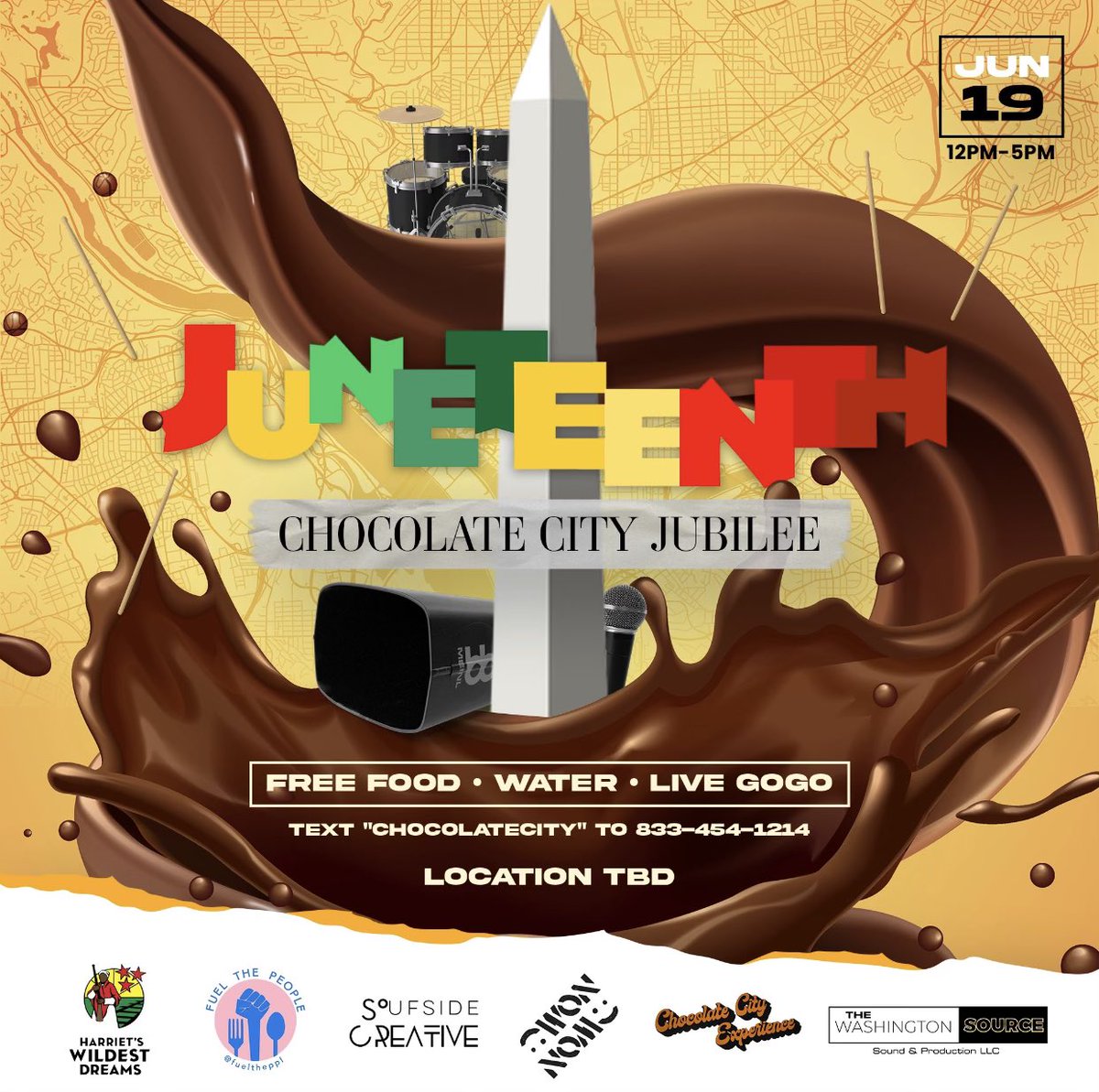 We going to be outside celebrating our people and #Freedom on #Juneteenth. You can donate and/or share this post to help support the cost for the <a href="/washingtondc/">Visit Washington, DC</a> FREE #ChocolateCityJubilee Cash App $HarrietsDreams #FreeTheLand #FreeThePeople #HarrietsDreams <a href="/Pharrell/">Pharrell Williams</a> <a href="/sitw/">SOMETHING IN THE WATER</a> <a href="/fox5dc/">FOX 5 DC</a>