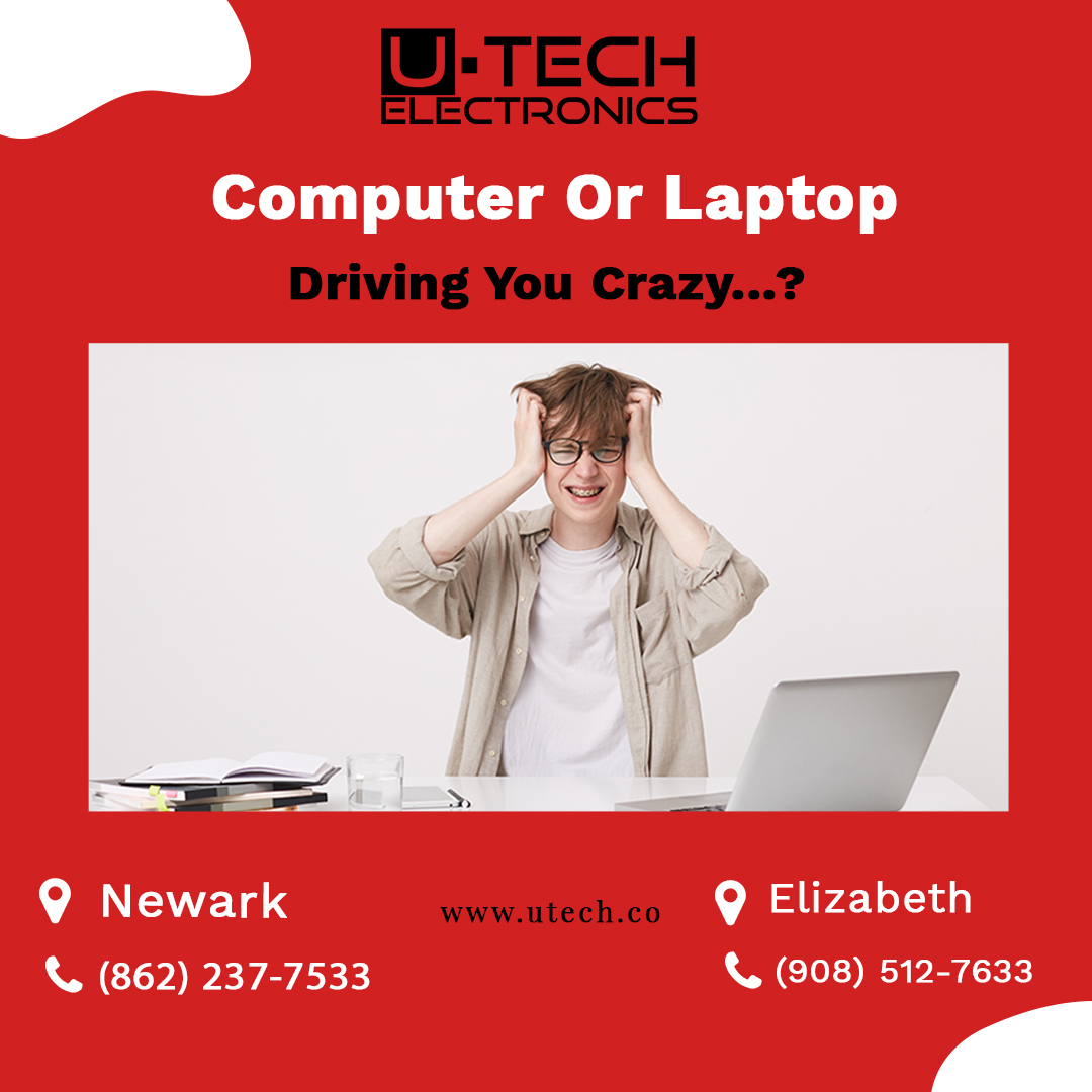 utechelectronic's tweet photo. Let us take care of that! Do you have computer or laptop problems? We Fix it.
Call us @ Newark: (862) 237-7533 | Elizabeth: (908) 512-7633
Whatsapp us @ +1 (862) 237-7533
Email us @ repairs@utech.co
#utechelectronics #electronicsexperts #repair https://t.co/uwkTv0X1iK
