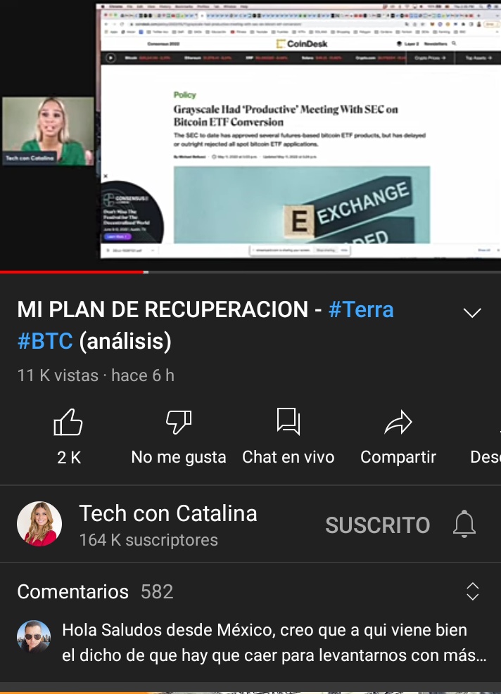 CriptoVane's tweet photo. @ocandocrypto @_nattyherrera 🚀⭐⭐ Esperando que el mercado se recuperé https://t.co/w80jZrlYpR