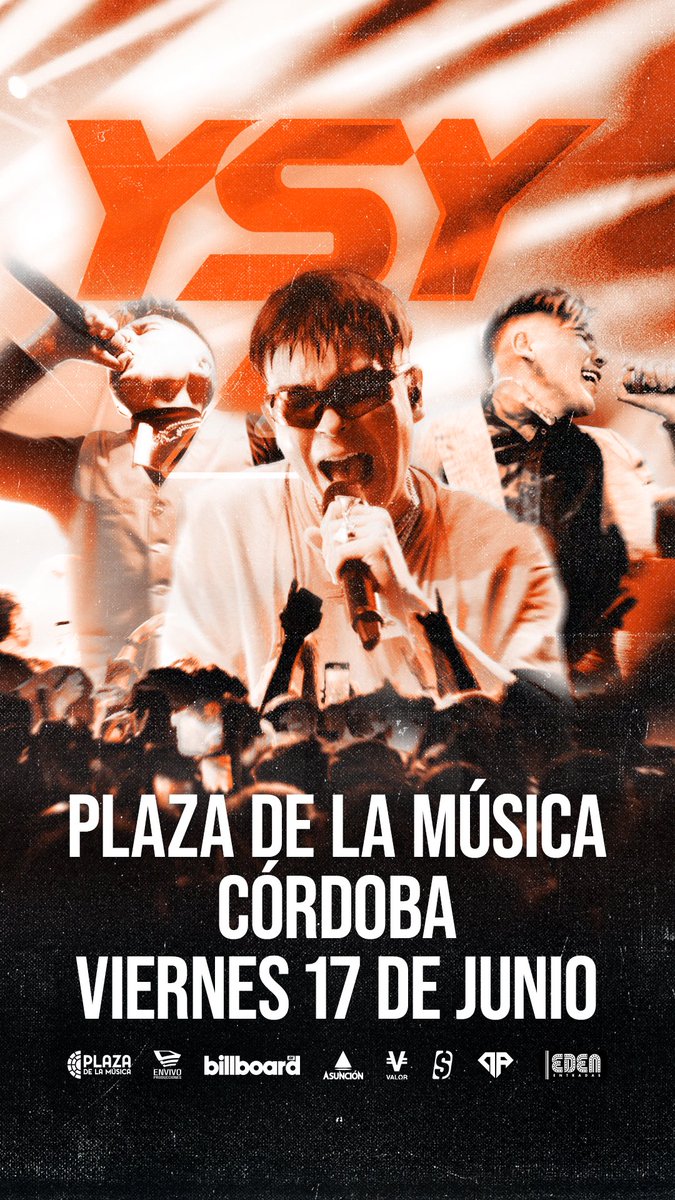 PlazaDeLaMusica's tweet image. El trap está en la casa 🤟🏻🤟🏻🤟🏻

Todos estaban esperando esta noticia➡️ @ysy__a llega a La Plaza

Después de agotar 2 Obras al aire libre
 ahora viene a Córdoba con toda💥

🔥En junio se viene una noche a puro Trap con lo mejor de #YsyA 

🗓️17 de Junio
🎫 @edenentradas