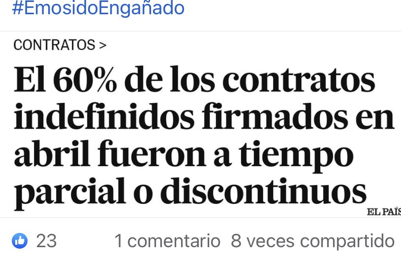 Vaya. Se confirma que el "cambio de paradigma" de la NO-derogación-de-la-reforma-laboral-del-PP era solo un cambio de nombre.

#EmosidoEngañado
