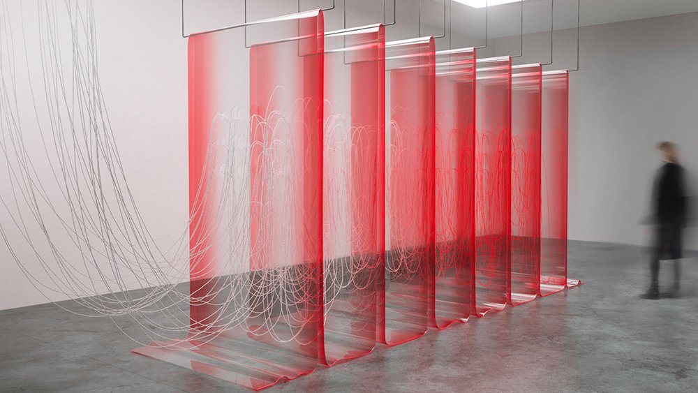 Meet <a href="/june_redthread/">June Redthread</a>! June is multidisciplinary artist, art director, installation artist and sculptor. Born and raised in S. Korea &amp; America, her work has been showcased in galleries &amp; museums across the US &amp; S. Korea. So captivating! opensea.io/June_redthread… #NFTs #AAPIHM