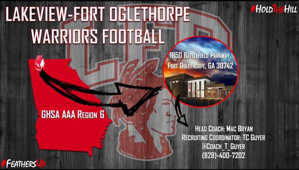 Lakeview-Fort Oglethorpe FB Recruiting tweet media