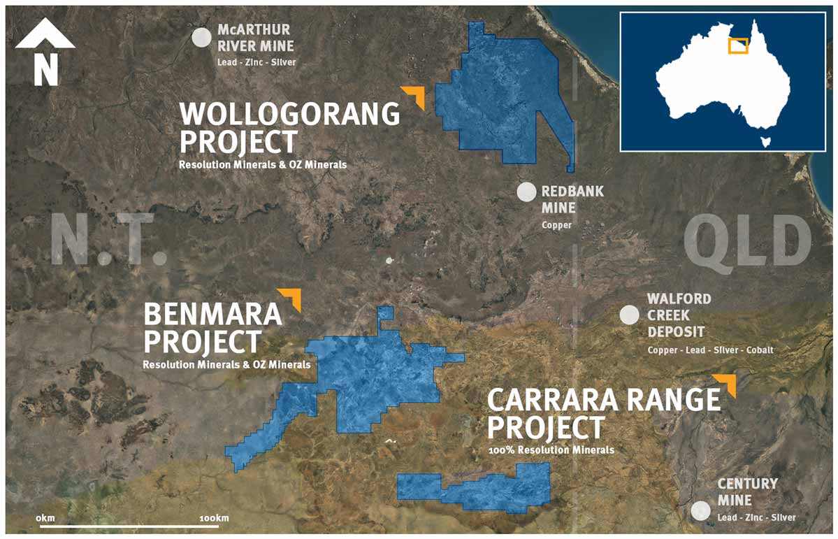 Resolution_LTD's tweet photo. We are very pleased to announce a new exploration funding agreement with #copper producer $OZL OZ Minerals for the #Benmara Project. The agreement is validation of $RML’s exploration strategy across our NT #Battery Metal Projects. More details here:
https://t.co/G6eFCRPLwG https://t.co/3xolzHAMfs