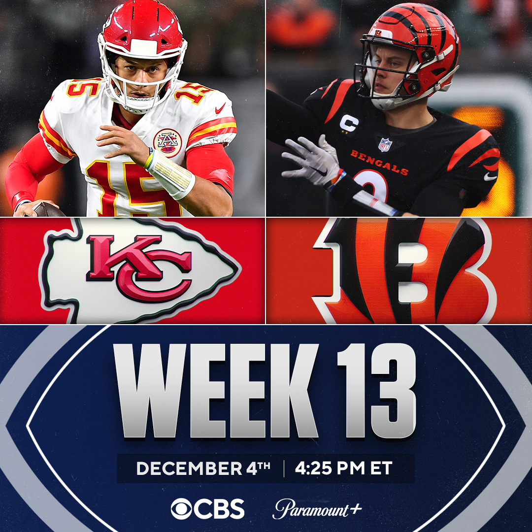 bengals chiefs week 13