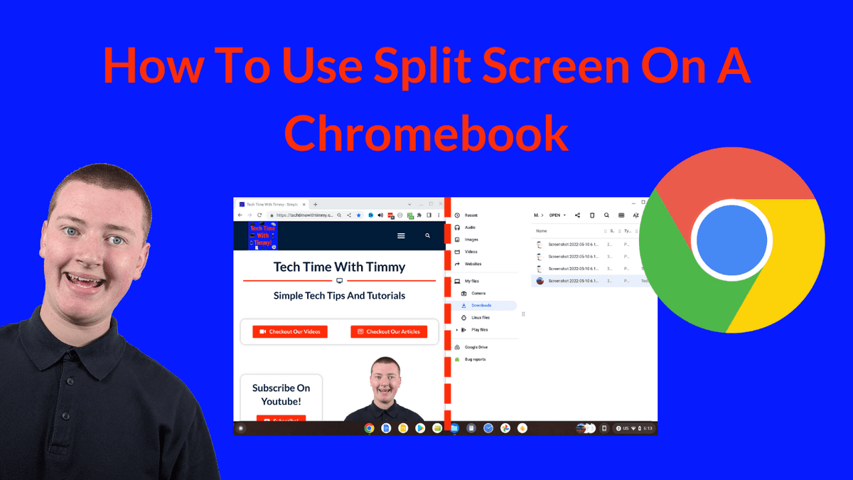 techtimewithtim's tweet image. In this video, Timmy shows you how to use split screen on a Chromebook so that you can easily have two things showing on the screen at the same time.

#chromebook #chromeos #chromebooktutorial #chromeostutorial

youtu.be/3Eu6BebLb94
