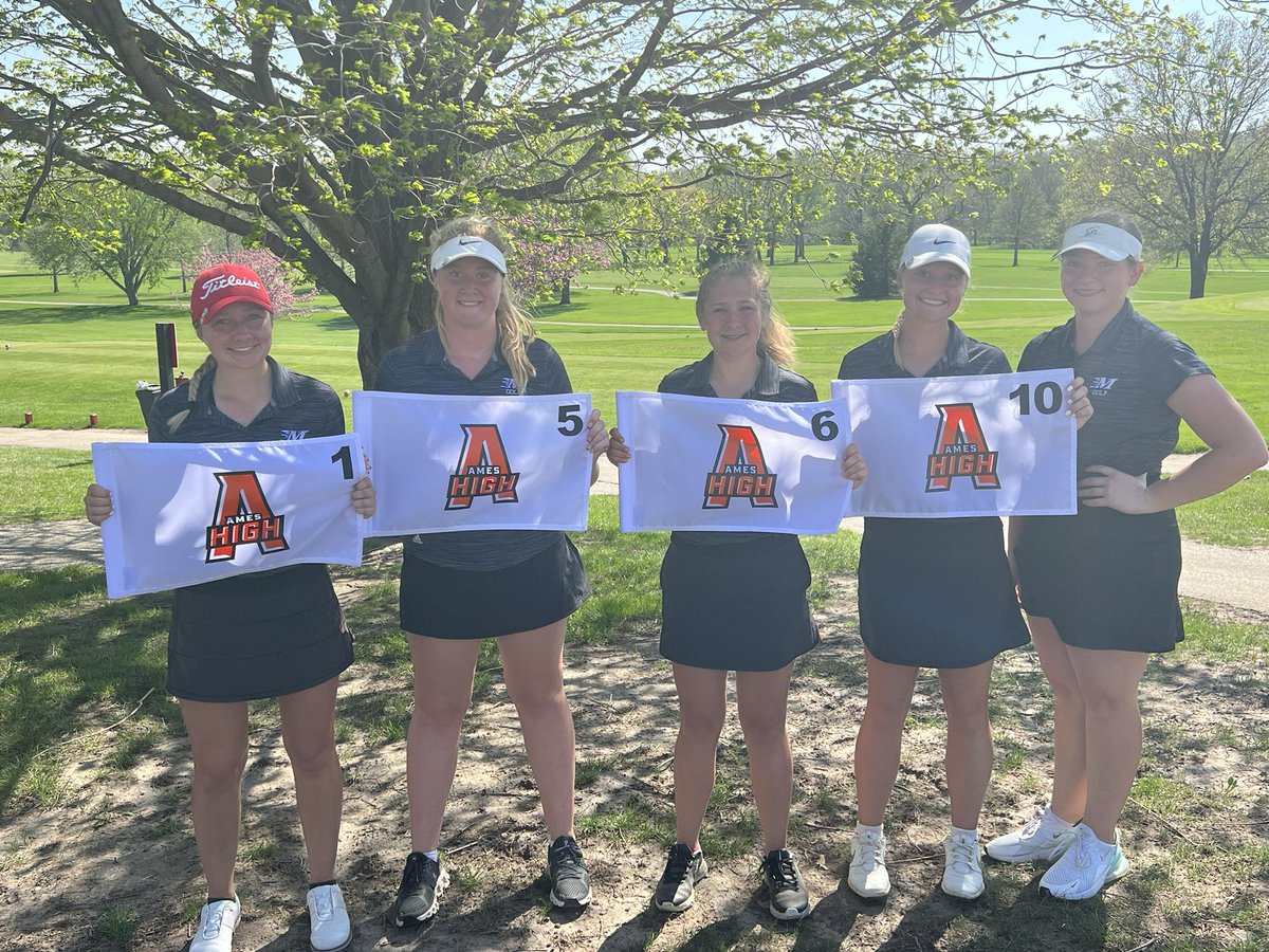 MHSBobcatGolf's tweet photo. 🏆 Bobcats are Turk Bowman Champs! ⛳️

Amber Henson 🥇 is meet medalist with an even-par round of 73 and all four counting scores place in the top 10 individually! https://t.co/sRtucHtAMj