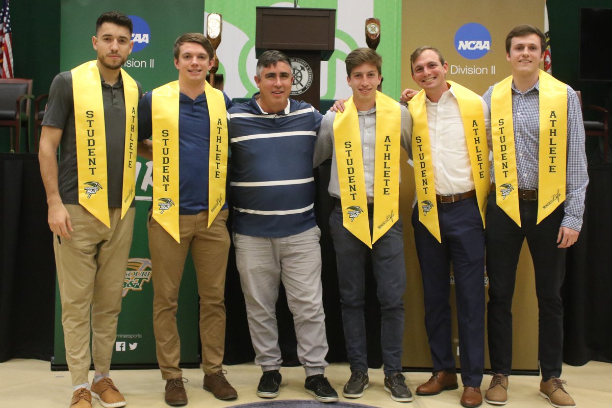 Miners_MSOC's tweet photo. Plenty to celebrate tonight as we recognized five members of our family for their accomplishments in the classroom!

#MinerPride #Miners4Life #itsaWEthing https://t.co/9V0gTiH0Ae