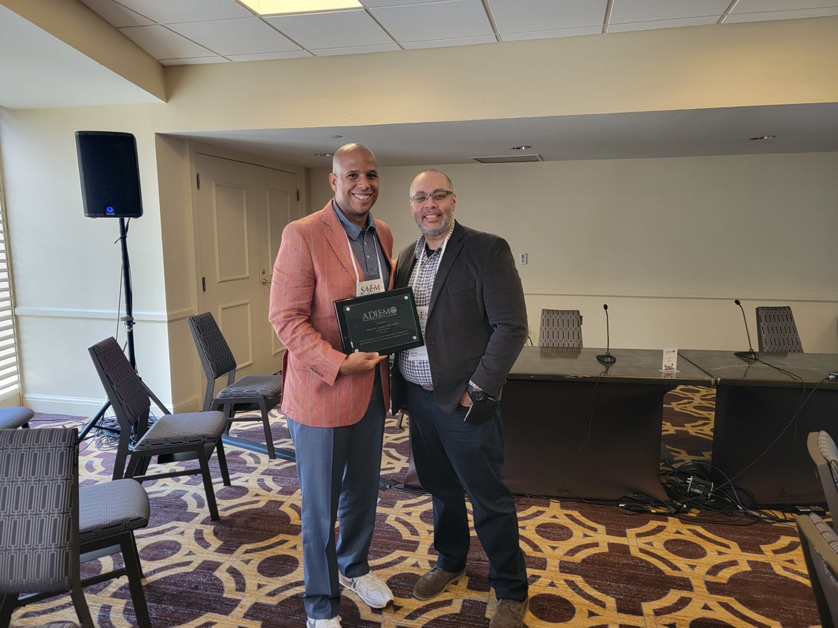 SAEM ADIEM Academy (@saem_adiem) on Twitter photo A few highlights from the ADIEM Business Meeting yesterday! <a href="/AMLandryMD/">Alden Landry</a> <a href="/SherylHeron/">Sheryl Heron</a> <a href="/AvaPierceMD/">Ava Pierce</a> <a href="/TheEMIMdoc/">E. OrdoƱez, MD, MPH</a> A few highlights from the ADIEM Business Meeting yesterday! <a href="/AMLandryMD/">Alden Landry</a> <a href="/SherylHeron/">Sheryl Heron</a> <a href="/AvaPierceMD/">Ava Pierce</a> <a href="/TheEMIMdoc/">E. OrdoƱez, MD, MPH</a>