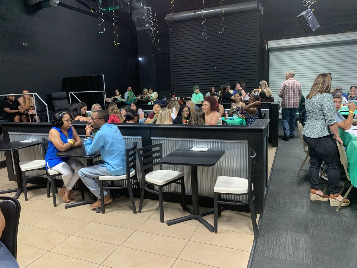 Banquet at Yum Yums Cafe.