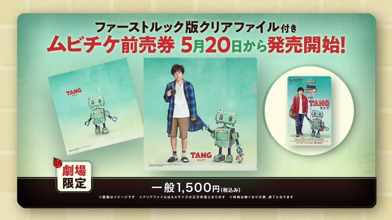 ファイルとムビチケ おっきい