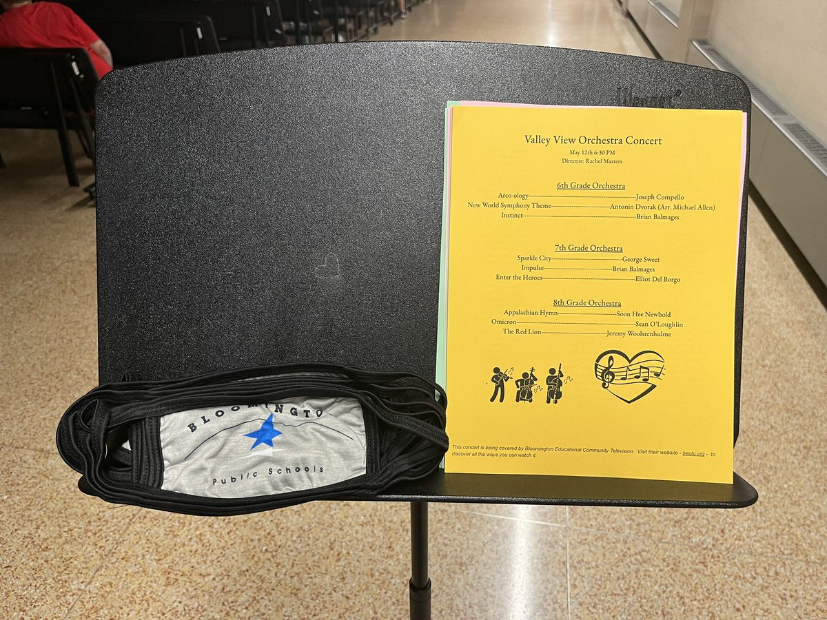 VogelsVoice's tweet photo. Two for two this week, full house! @VVMfalcons orchestra students thrive under the direction and teaching of Ms. Masters! So thankful for our families for their incredible support as well! Falcon Pride! https://t.co/C6MHDx8o0Y