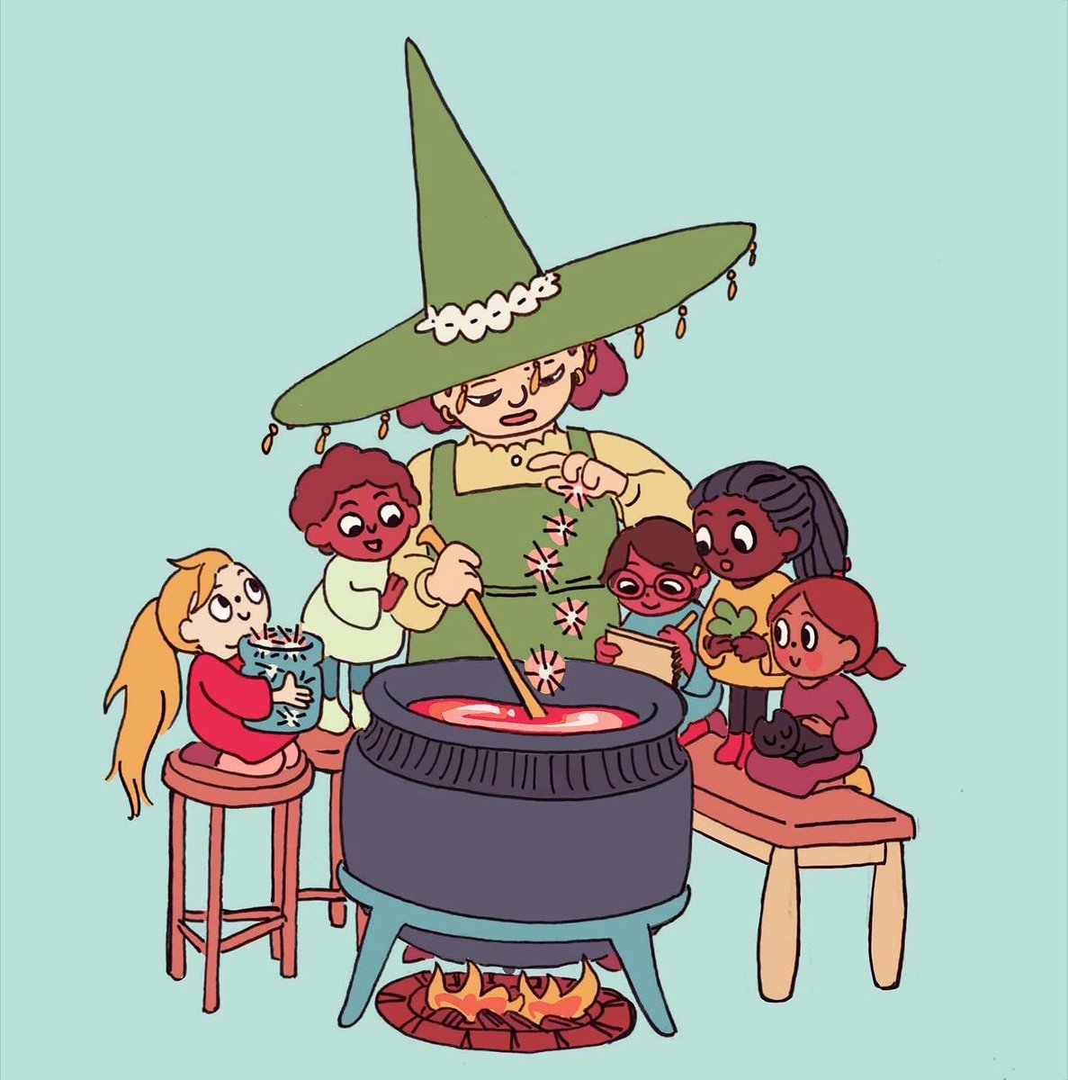 stopmoco's tweet photo. magic lessons with the witch of the woods ⚡️ https://t.co/0FAxILH5lF