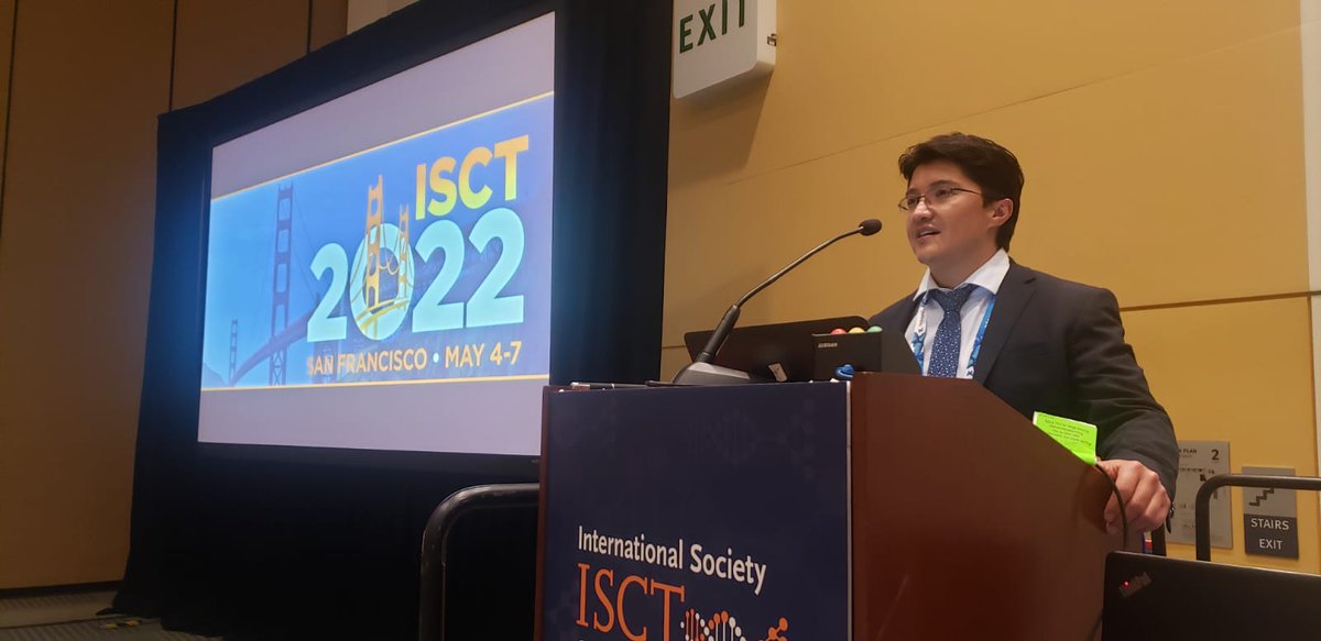 CaicedoLab's tweet photo. 🏆🦾Mission accomplished! Thank you @ISCTglobal #ISCT2022 for the opportunity to present our work, meet with great scientists and friends, collaborate, and share goals in order to develop and translate novel therapies for patients worldwide 💊🌎 @USFQ_Ecuador @DialoguemosINFO https://t.co/RtBv9CWHUT
