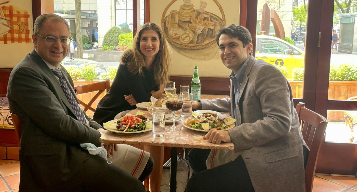 Welcome back to <a href="/MSKCancerCenter/">Memorial Sloan Kettering Cancer Center</a> and #NewYorkCity <a href="/SebasMondaca/">Sebastian</a> . <a href="/YJanjigianMD/">Yelena Y. Janjigian MD</a> <a href="/GABOUALFA/">Ghassan Abou-Alfa</a> and all other dear colleagues were delighted to see you!