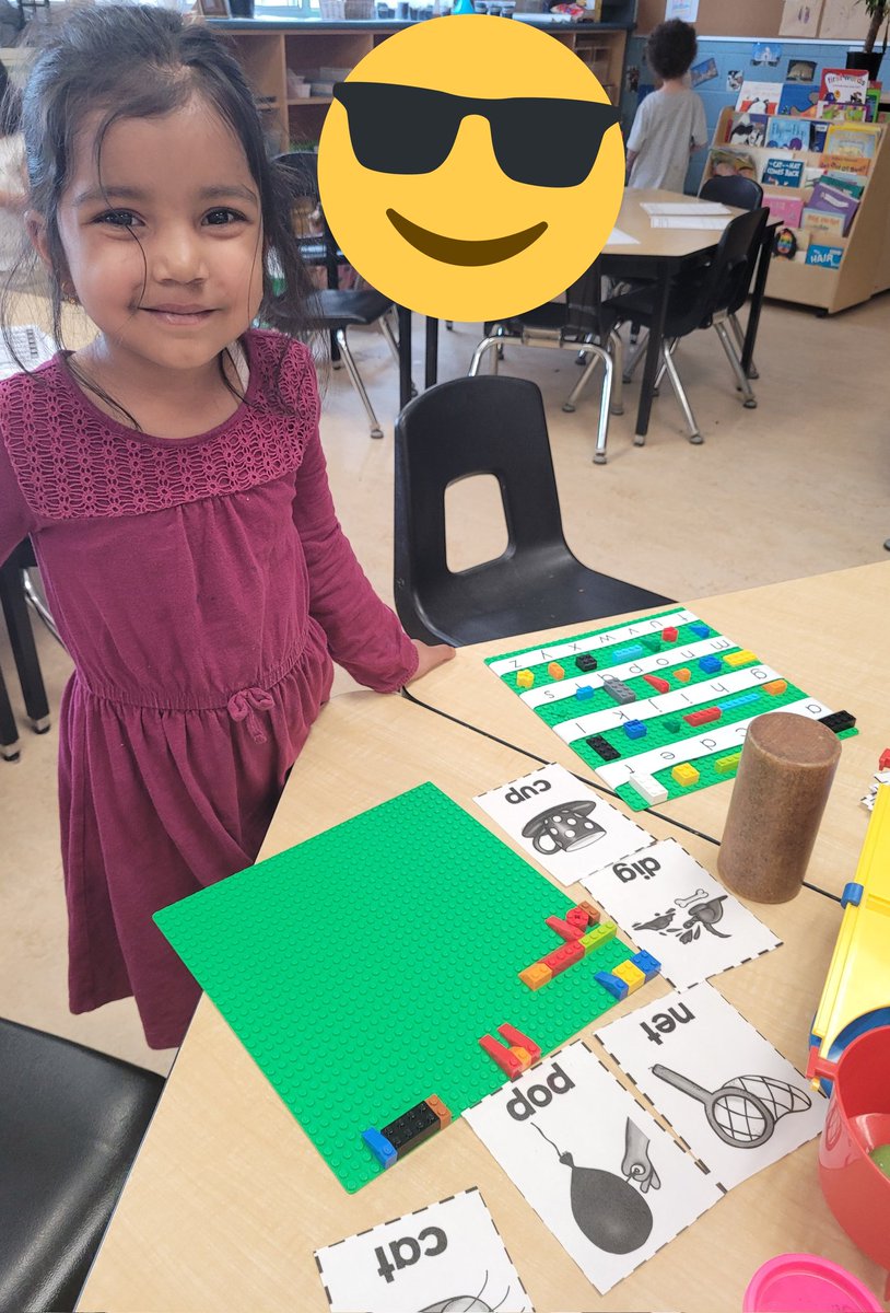 Exploring unplugged #coding in #Kindergarten.  Students used the secret alphabet code to make cvc, cvce, spring, Earth Day and sight words!  <a href="/JAMMustangs/">McWilliam Mustangs</a>