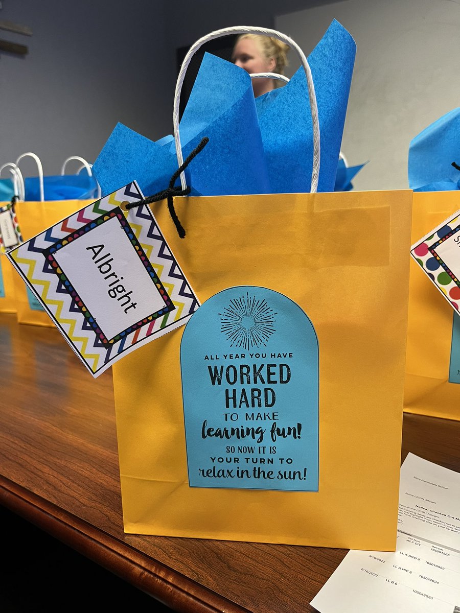 Our kind and amazing Principals and lead mentor for new teachers gifted us a sweet surprise.  <a href="/StoryFalcons/">Story Falcons</a>