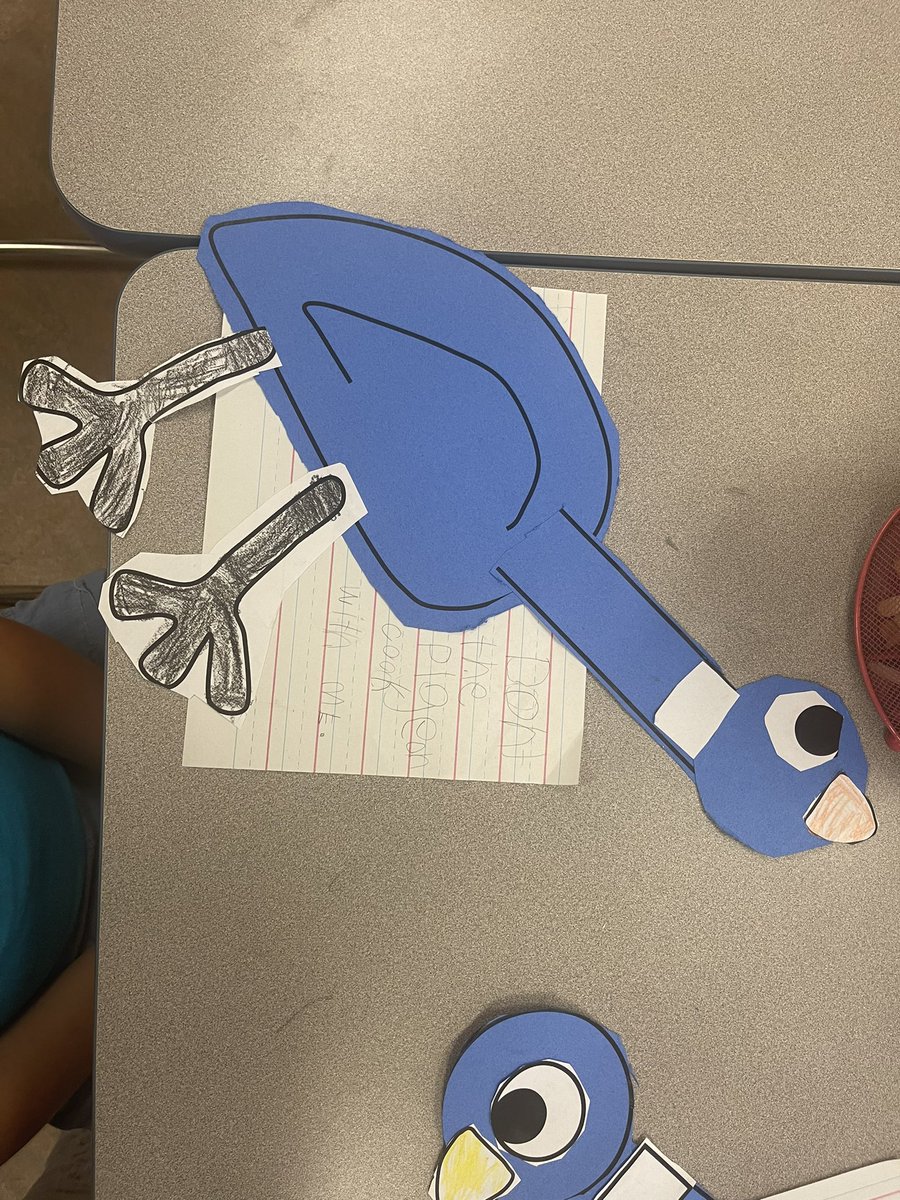 emchargue1's tweet photo. I love the end of the school year so I can read some of my favorite children’s books to show my students how fun reading can be. @The_Pigeon my students love your books! These are just a few of the students’ writing. @CPSredhounds #prideandtradition https://t.co/BlcPzdbHlu