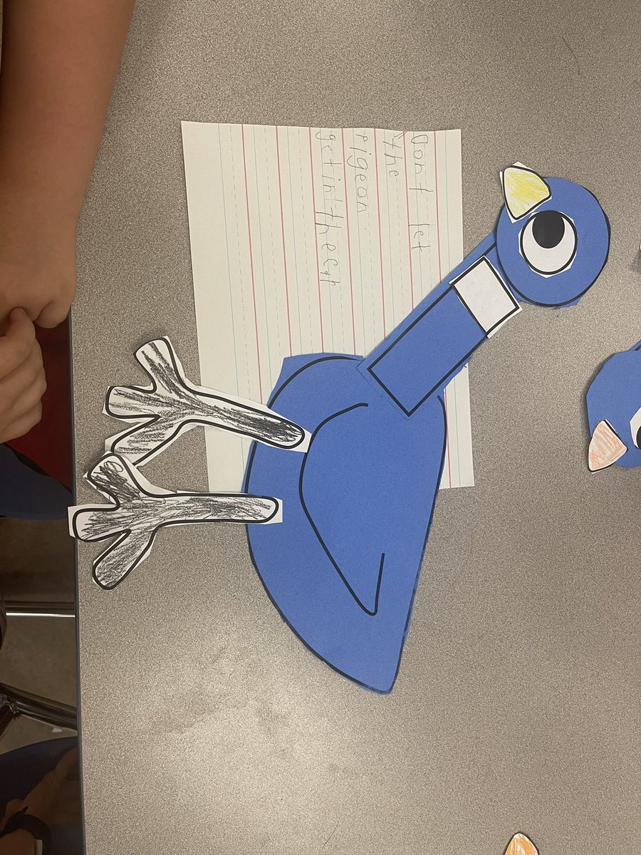 emchargue1's tweet photo. I love the end of the school year so I can read some of my favorite children’s books to show my students how fun reading can be. @The_Pigeon my students love your books! These are just a few of the students’ writing. @CPSredhounds #prideandtradition https://t.co/BlcPzdbHlu