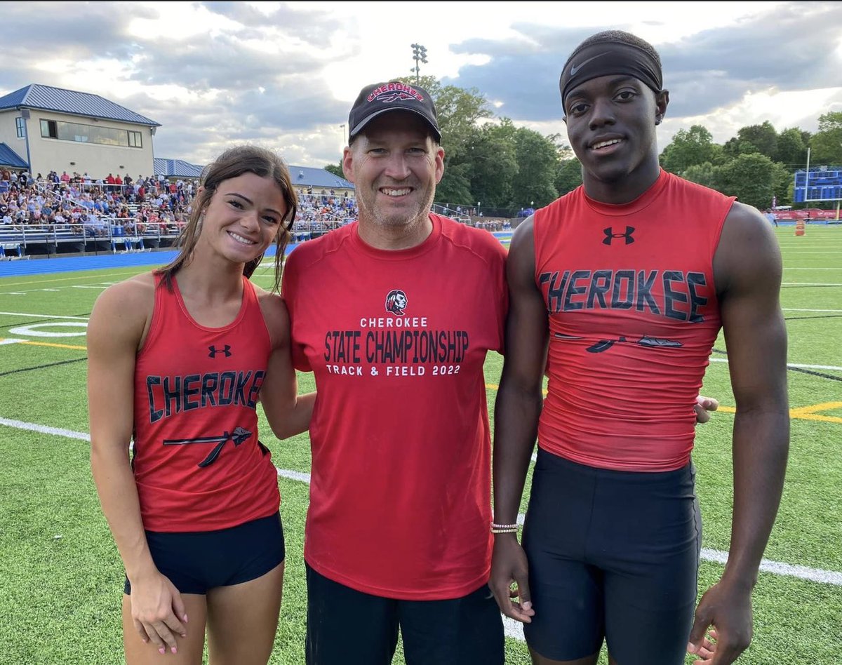 Warrior Nation Had Two State Champions Today!! Both In Long Jump!! Amazing Beginning to GHSA STATE Track &amp; Field. CONGRATULATIONS @SkylerHarrelson AND <a href="/jr_ryane/">Ryane Martin Jr.</a> !!!  #flightphase <a href="/CherokeeAD/">Cherokee AD</a> <a href="/coachccurtiss/">Coach Curtiss</a> <a href="/tstring3/">tom Stringfellow</a> <a href="/WarriorLift/">Cherokee Strength and Conditioning</a> <a href="/CherokeeTribune/">Cherokee Tribune</a>