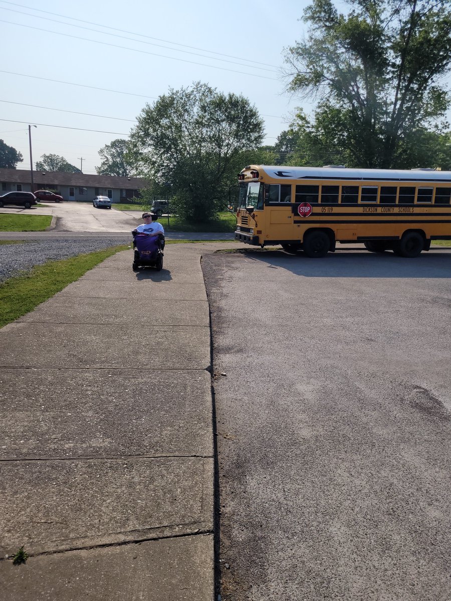 SpiderDad12's tweet photo. @DCS_TN Also would like to point out how this is ridiculous.. A child having to operate their wheelchair across a school parking lot just to get into the school .. Need closer wheelchair ramps to the doors... (This is the gym entrance at WBES for the record) https://t.co/AcXiRtW5SL