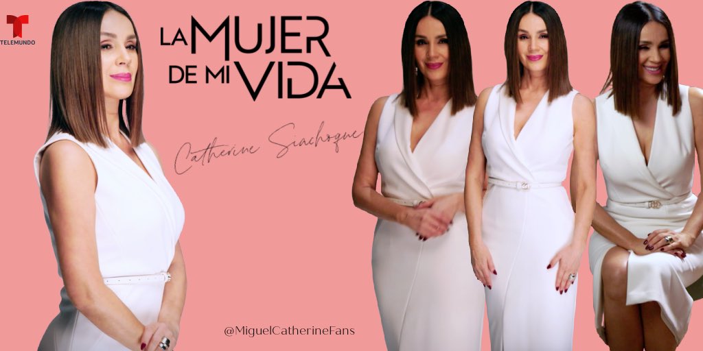 MiguelCathyFans's tweet photo. #TelemundoUpfront 2022-2023 #CatherineSiachoque @siachoque @Telemundo @LMDMVTelemundo 😈😈😈😈 #LaMujerDeMiVida https://t.co/hA1gJY5Dv1