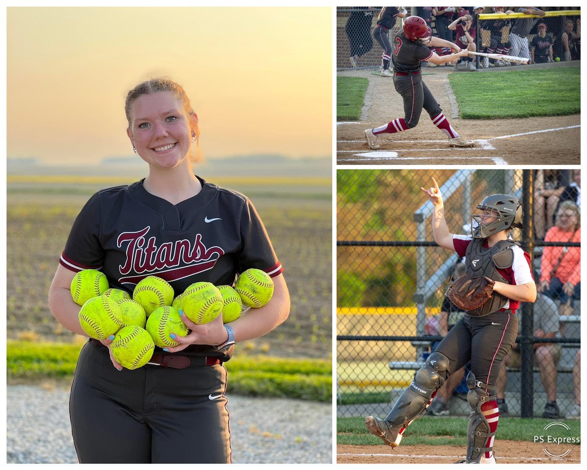 RECORD BREAKER ALERT!

Titan softball player Brenna Blume adds another checkmark to her senior season!
With her single in the 1st tonight, Brenna broke the school record for career RBI with her 136th!
Congrats Brenna!

#titanpride

(Photos courtesy of Laura Blume)