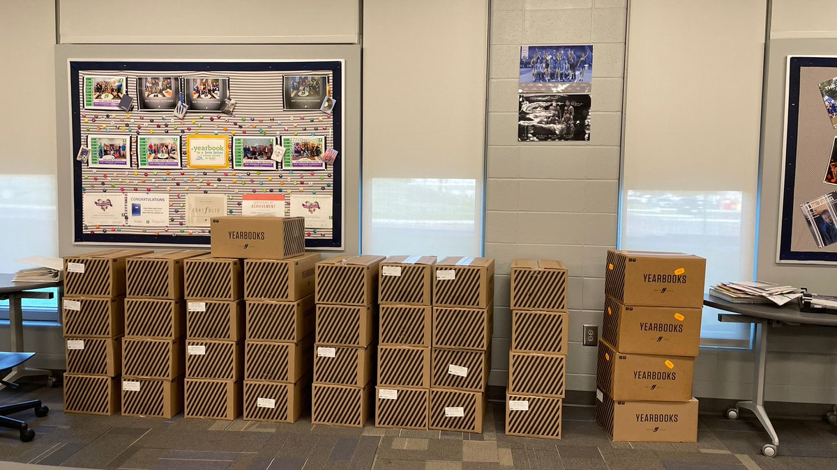 2022 yearbooks are officially in the building! Distribution starts next week! Check your email tomorrow for all of the details.