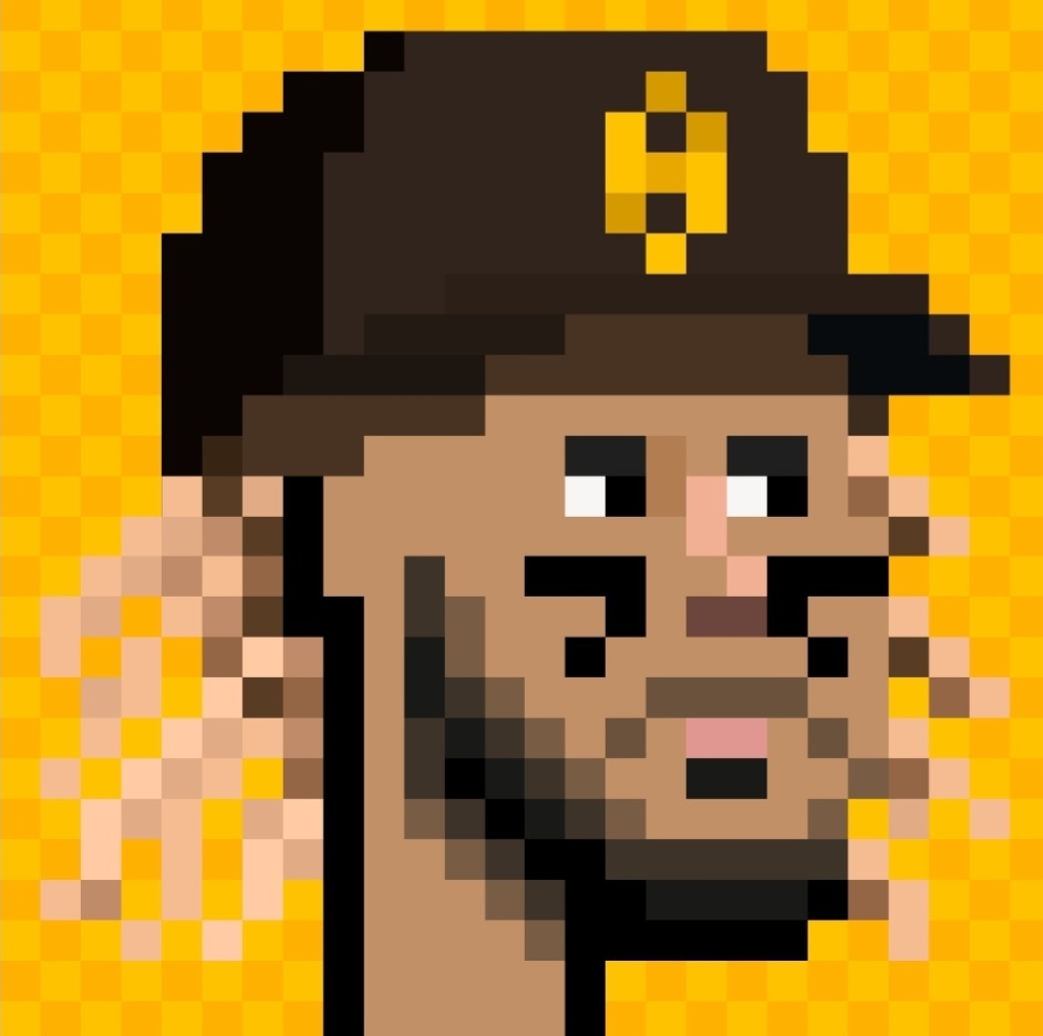 GMGaryMarcella's tweet photo. Yo @tatis_jr - do you π YOU?? @PrimeTimePixels is makin 8 Bit Art look like 300 DPI out here!!
Check out his collection - they are all π₯
https://t.co/iOoq97qxVW
#PrimeTimePixels #NFT #PFP #8BIT #Padres #MLB #NFTs https://t.co/kX1Q8hT517