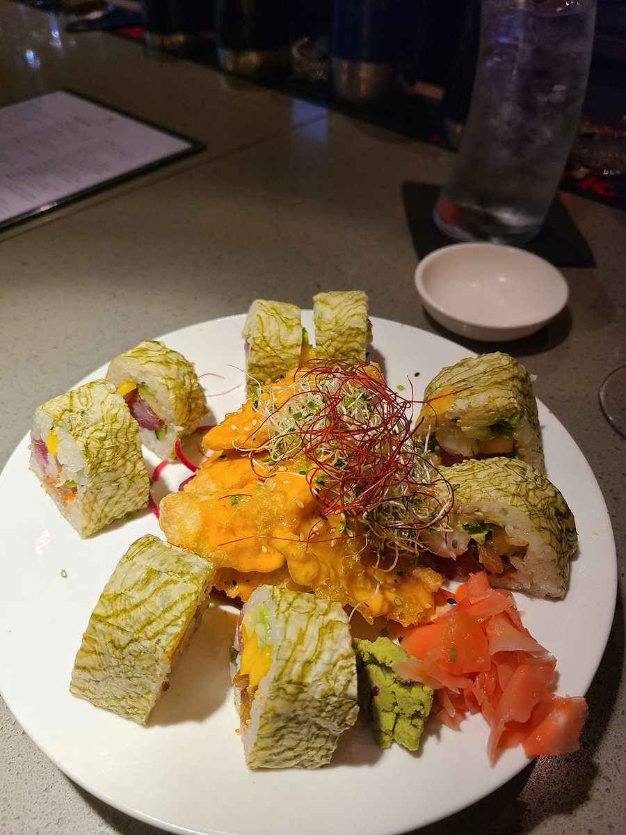 GlennNashville's tweet photo. A little dinner #wildginger Nashville https://t.co/ul5uof2Hyo