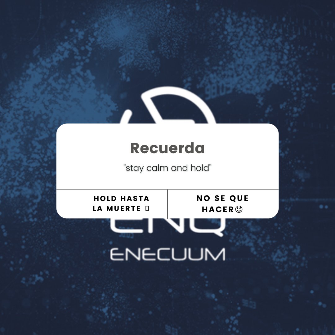 abby_cbb's tweet photo. En este #Cryptocrash que prefieres hacer? #TeamHold o #TeamFud 

#BitcoinCrash #Inflacion #NFTGiveaways #enecuum $Enq https://t.co/ytv7PEnI0T