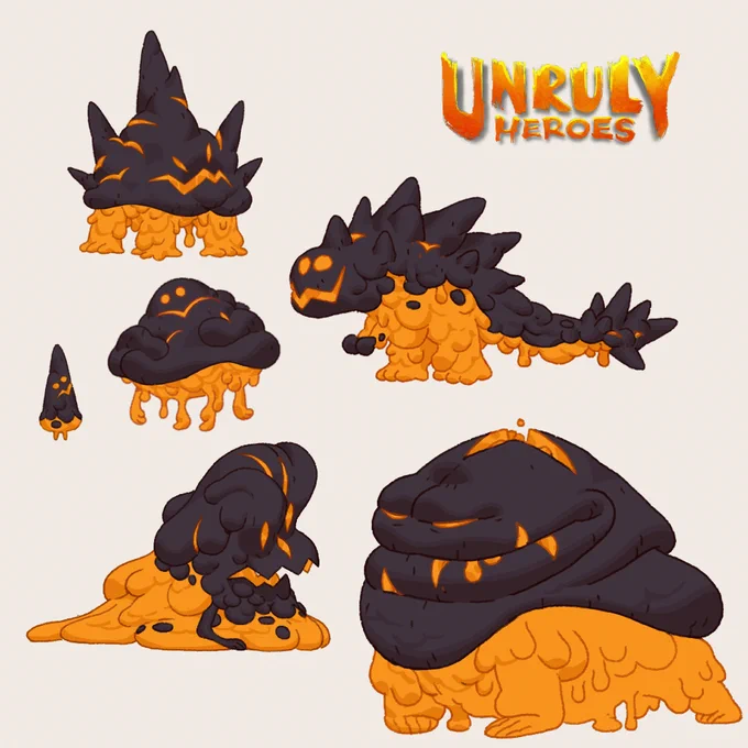 Some old work i made a looong time ago on Unruly Heroes that i still like ! 