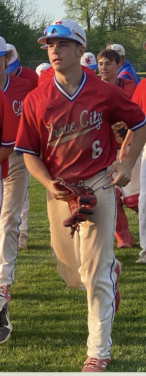 CoachA8's tweet photo. OCC OHIO Co-Champs!!   The Boys were 5 runs away from being perfect in the league.  (12-3 in a great league)   Dirtbags of the Day:  @HolmstromKeegan CG, WiN on the bump.  @SigmanZak 4 for 4 with 4 absolute missiles 🚀.  @GCBaseball2022 https://t.co/rQdPPmuDxv