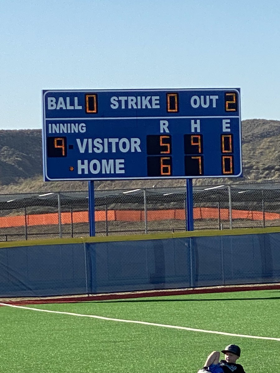 Titans take the win in extra innings with the walkoff by Haley Garcia!