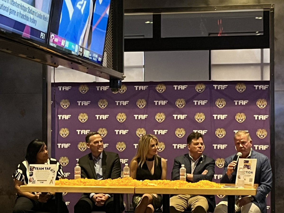 Fantastic night at our Team TAF Coaches Caravan event in Covington. 

We have one more stop next week in Metairie. Will we see you there?!🤩