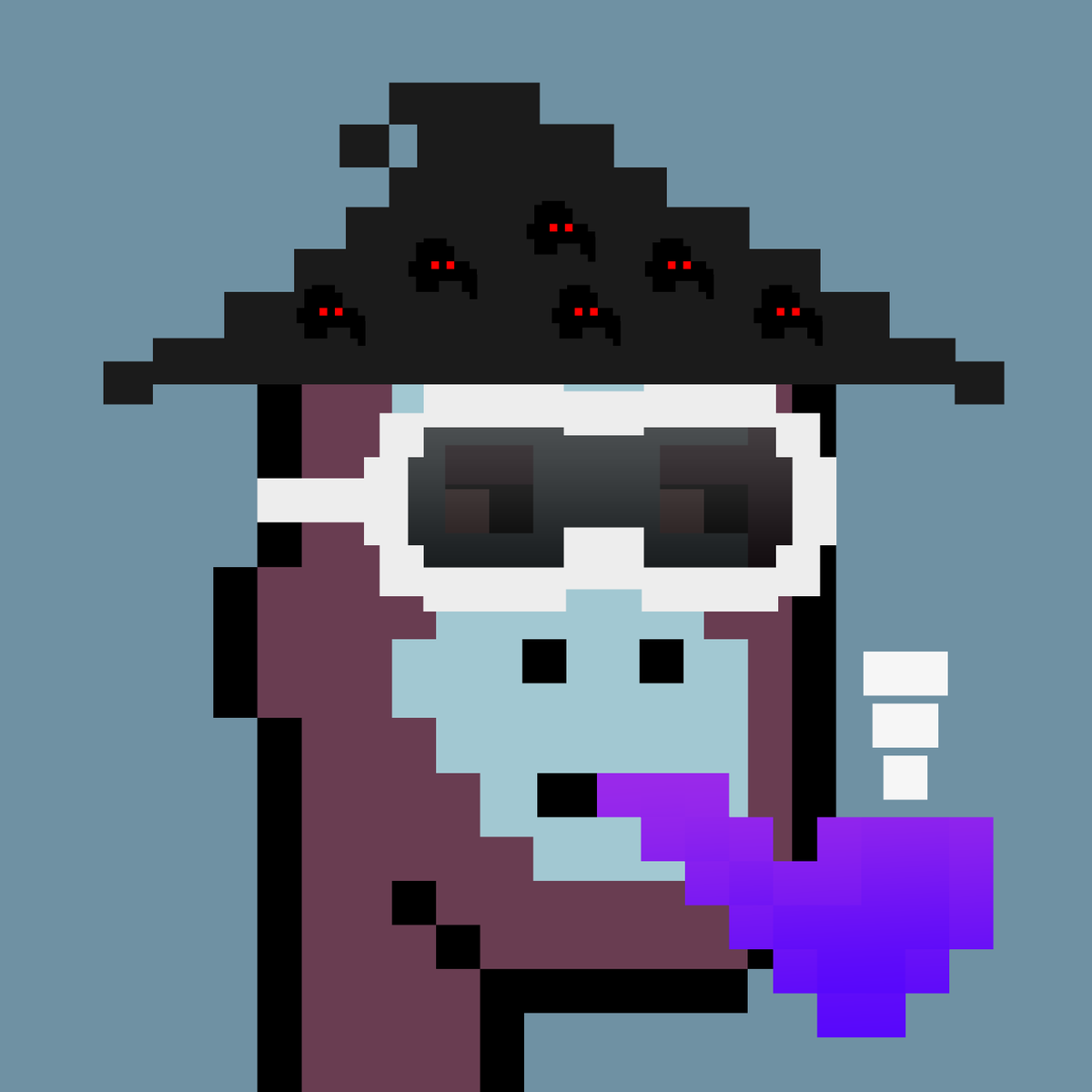 YETIPUNKS's tweet photo. Witch hat YETIPUNK for friday the 13th 👁️🪄🏔️ https://t.co/vRSwXUpV88