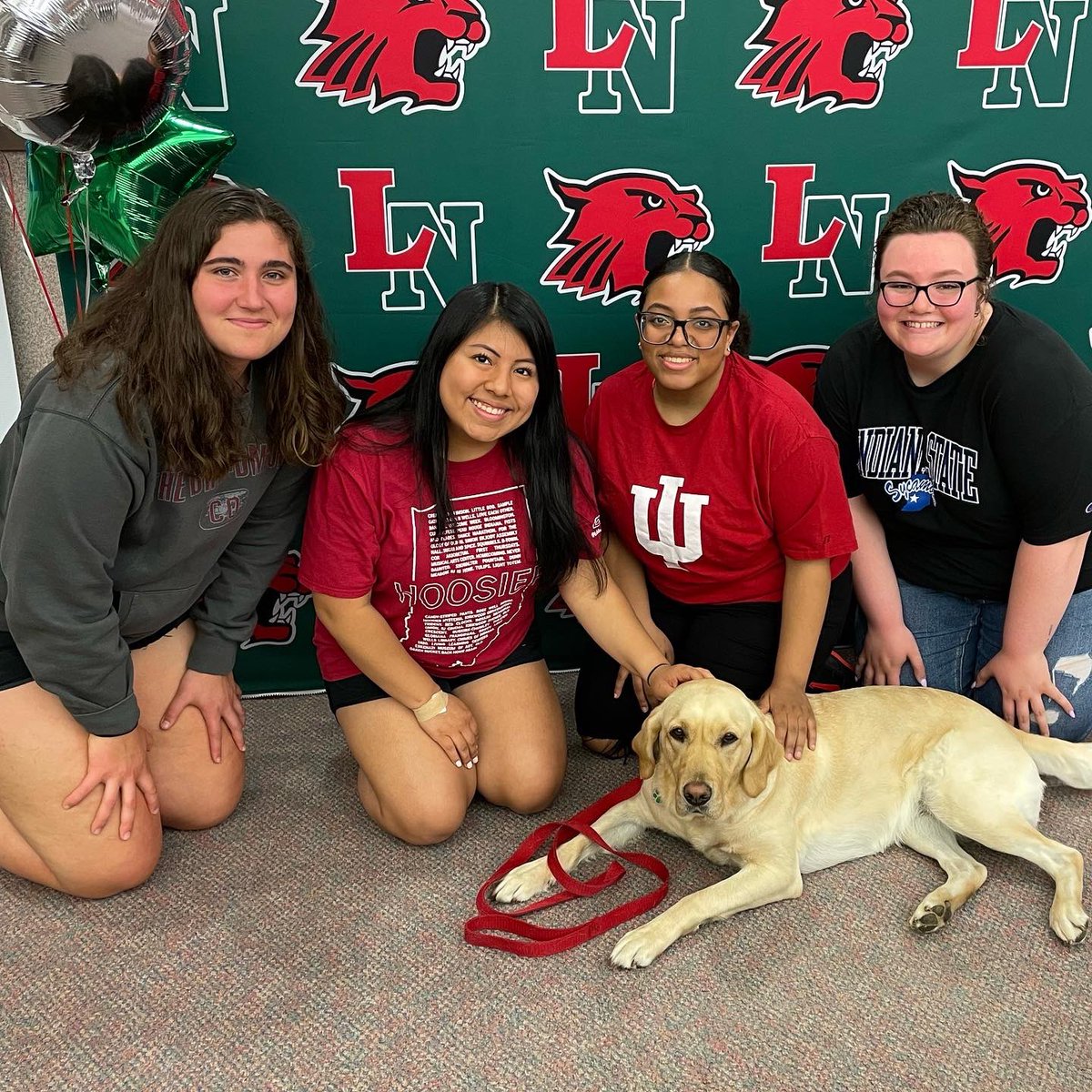 LNHSwildcats's tweet photo. When we have “20” balloons, we celebrate our 2020 grads who stop in to visit! Great job with your first 2 years of college! #wildcatpride #LNClassof2020 https://t.co/d9MM8wLtdn