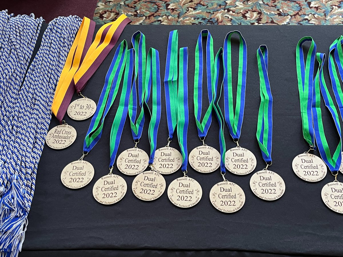 AtcRussell's tweet image. RATC Senior Awards Night - SO proud of our students &amp;amp; teachers!!!! @Russell_Updates @CTEWorks to